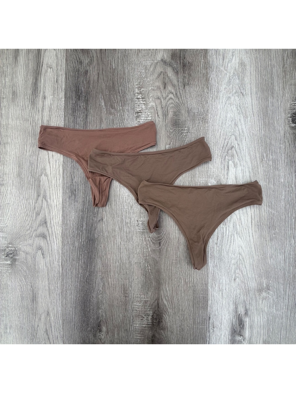 Skims bundle of 3 seamless thong size M